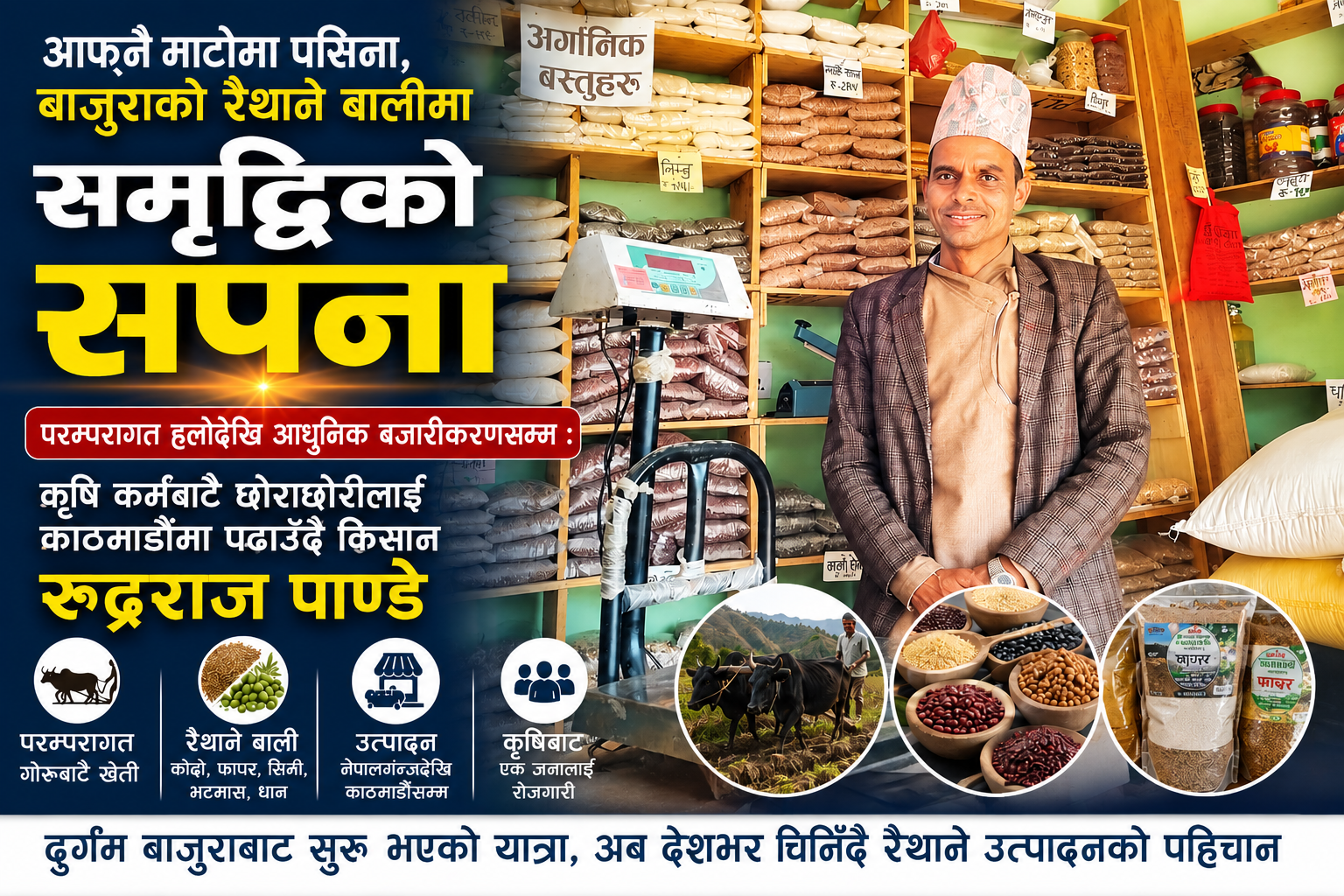 आफ्नै माटोमा पसिना, बाजुराको रैथाने बालीमा समृद्धिको सपना